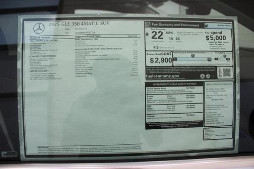 2025 Mercedes-Benz GLE 350 Base 4MATIC