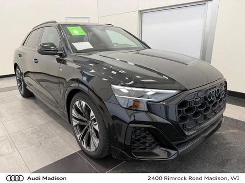 Mythos Black Metallic 2026 Audi Q8 55 Premium