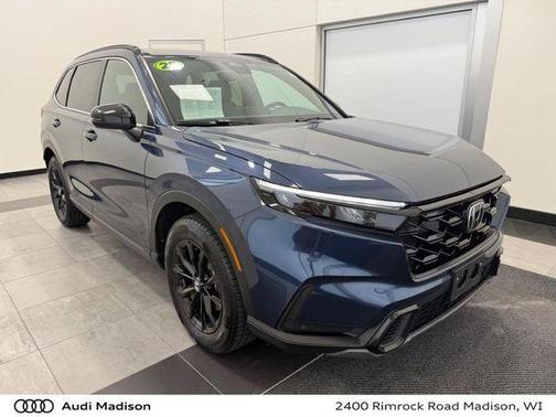 Blue 2025 Honda CR-V Hybrid Sport-L