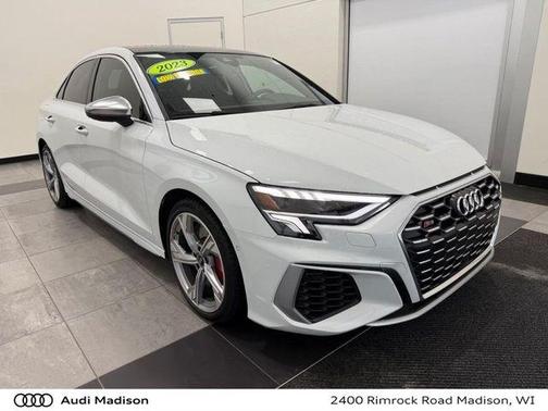 Glacier White Metallic 2023 Audi S3 2.0T Premium Plus