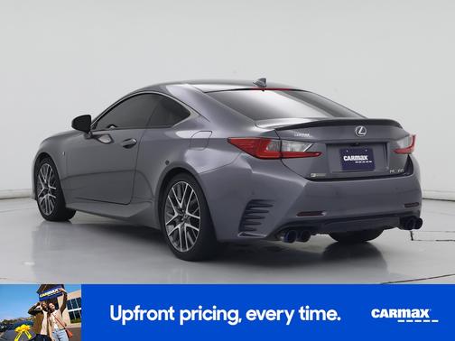 Gray 2015 Lexus RC 350