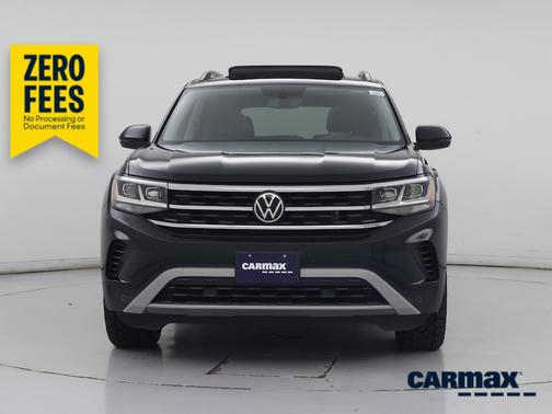 Black 2021 Volkswagen Atlas SE w/Tech
