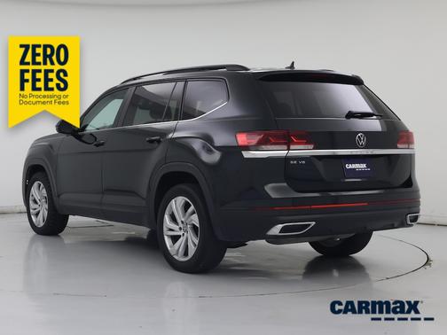 Black 2021 Volkswagen Atlas SE w/Tech