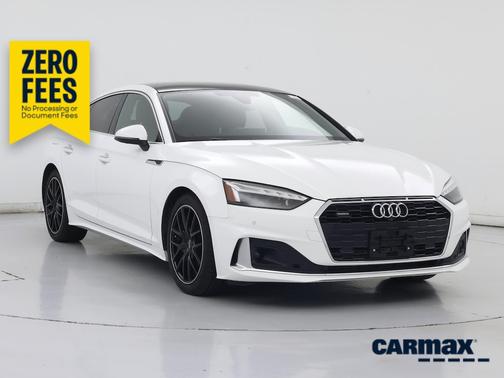 White 2021 Audi A5 Sportback Premium Plus