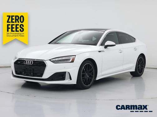 White 2021 Audi A5 Sportback Premium Plus