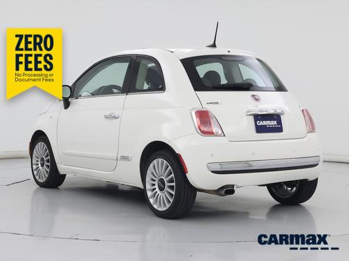 White 2017 FIAT 500 Lounge