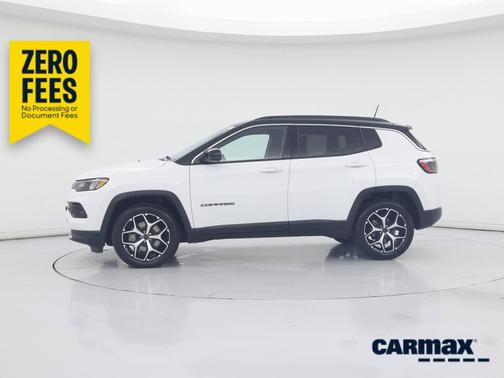 White 2025 Jeep Compass Latitude