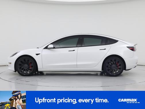 White 2023 Tesla Model 3 Performance