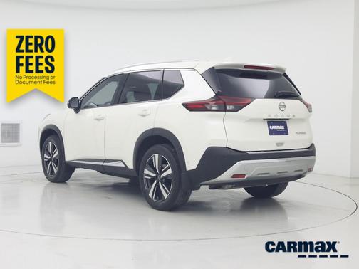 White 2023 Nissan Rogue Platinum