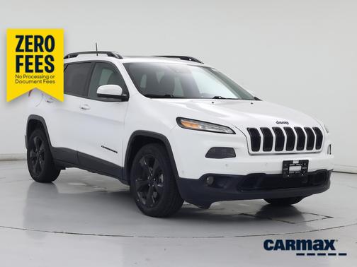 White 2018 Jeep Cherokee Limited