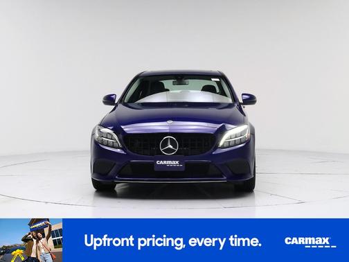 Blue 2019 Mercedes-Benz C-Class