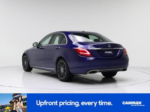 Blue 2019 Mercedes-Benz C-Class