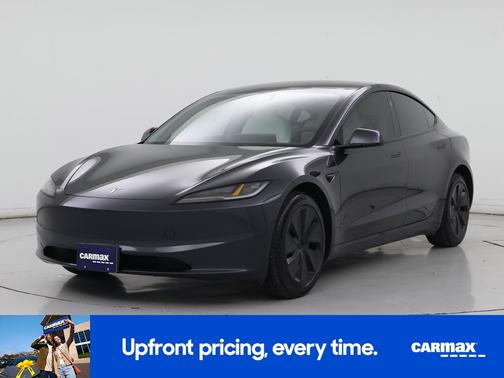 Gray 2025 Tesla Model 3 Long Range