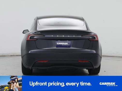 Gray 2025 Tesla Model 3 Long Range