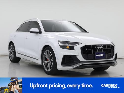 White 2021 Audi Q8 Premium Plus