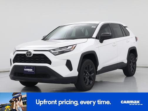 White 2023 Toyota RAV4 LE