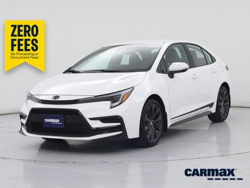 White 2026 Toyota Corolla SE