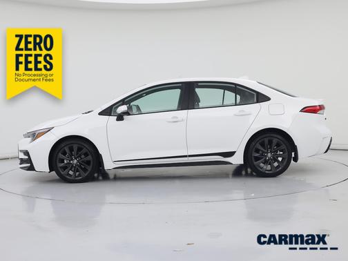 White 2026 Toyota Corolla SE