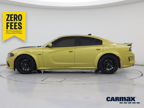 Yellow 2021 Dodge Charger Scat Pack Widebody