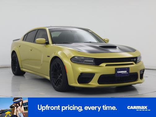 Yellow 2021 Dodge Charger Scat Pack Widebody