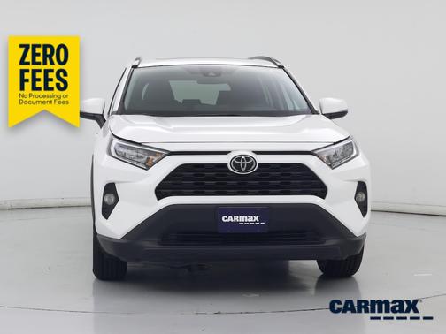 White 2021 Toyota RAV4 XLE