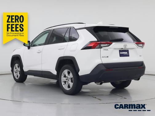 White 2021 Toyota RAV4 XLE