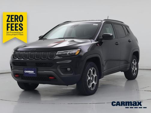 Black 2022 Jeep Compass Trailhawk