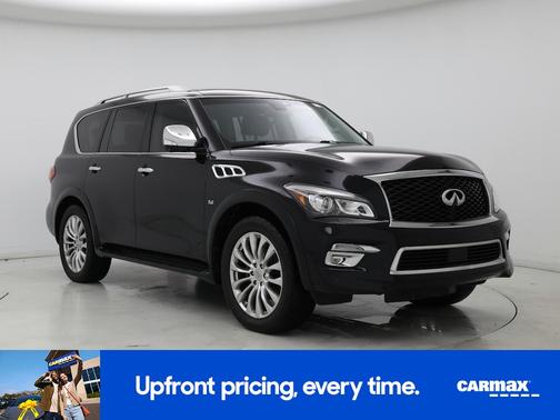Black 2017 INFINITI QX80