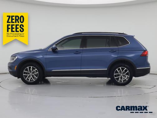 Blue 2018 Volkswagen Tiguan SE