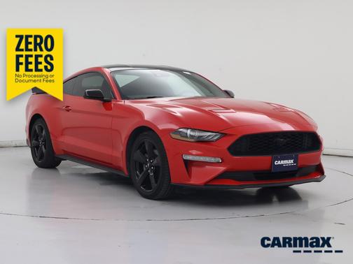 Red 2022 Ford Mustang Ecoboost