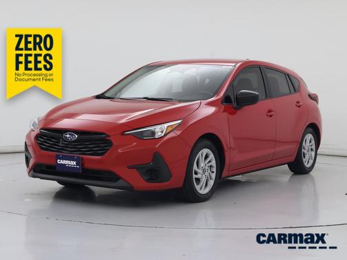 Red 2025 Subaru Impreza