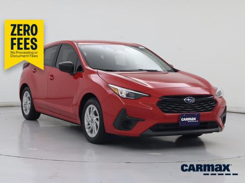 Red 2025 Subaru Impreza