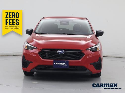 Red 2025 Subaru Impreza