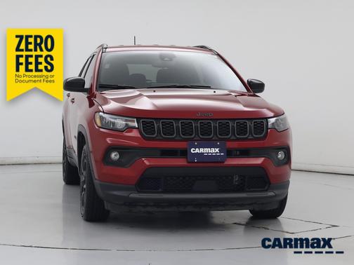 Red 2025 Jeep Compass Latitude