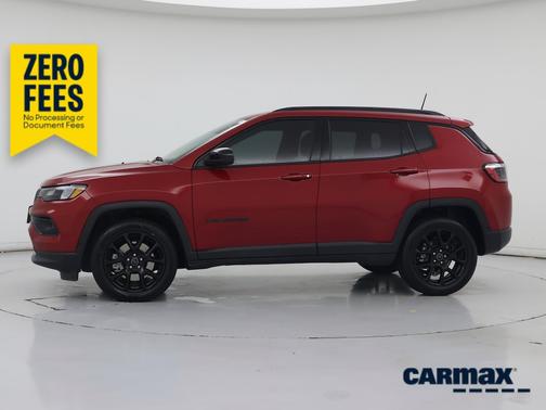 Red 2025 Jeep Compass Latitude