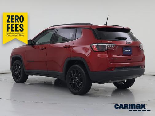 Red 2025 Jeep Compass Latitude