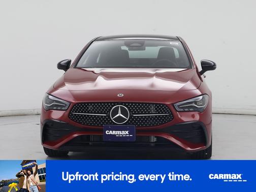 Red 2025 Mercedes-Benz CLA 250