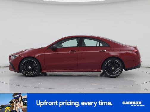 Red 2025 Mercedes-Benz CLA 250