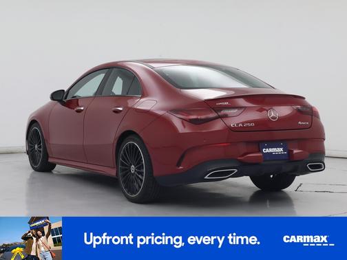 Red 2025 Mercedes-Benz CLA 250
