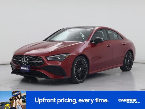 Red 2025 Mercedes-Benz CLA 250
