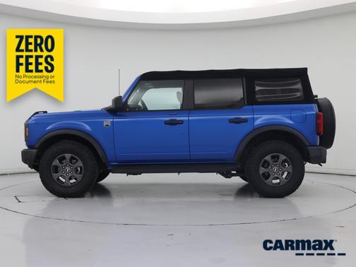Blue 2022 Ford Bronco Big Bend