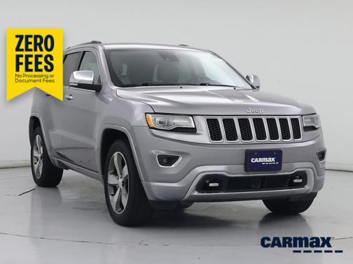 Silver 2015 Jeep Grand Cherokee Overland