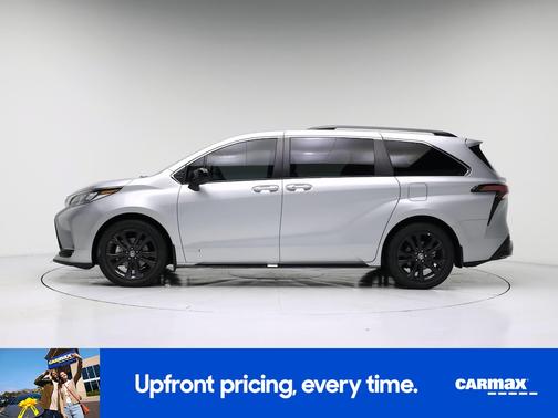 Silver 2021 Toyota Sienna XSE