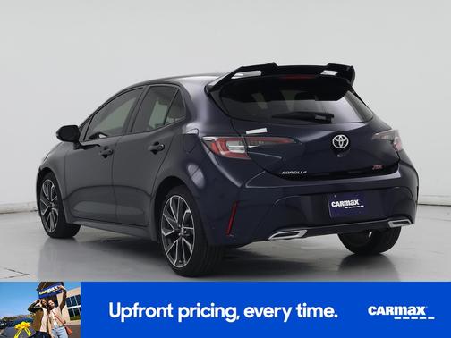 Blue 2020 Toyota Corolla Hatchback XSE
