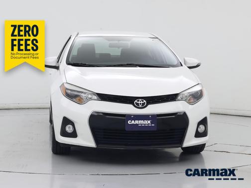 White 2016 Toyota Corolla S
