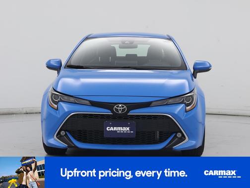 Blue 2019 Toyota Corolla Hatchback XSE