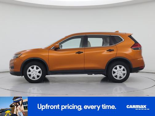 Orange 2017 Nissan Rogue S