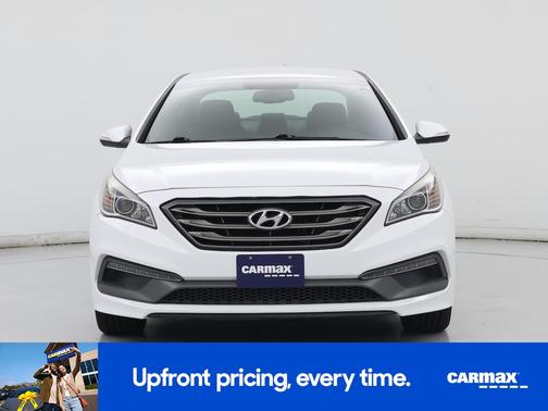 White 2017 Hyundai SONATA Sport