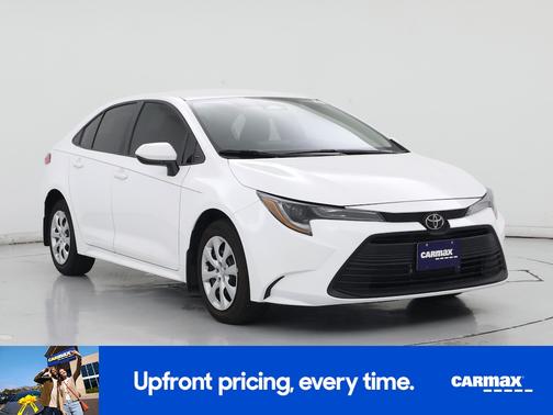 White 2025 Toyota Corolla LE