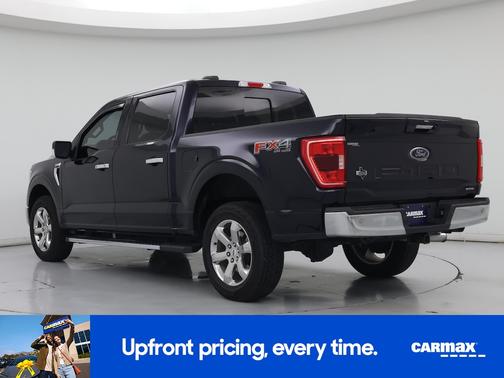 Blue 2021 Ford F-150 XLT